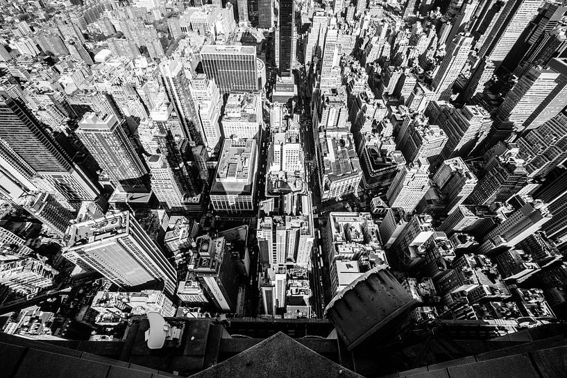 Uitzicht vanaf Empire State Building van Eddy Westdijk