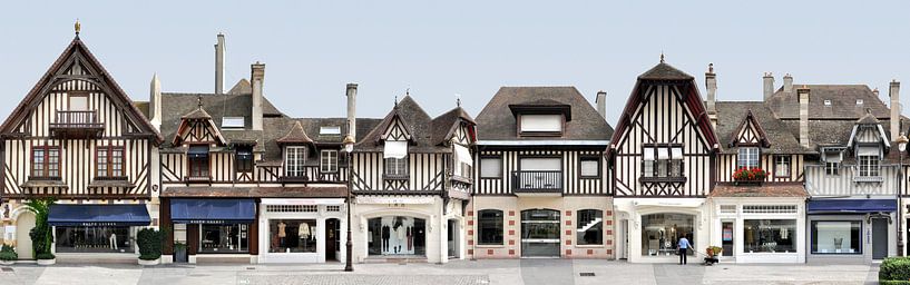 Deauville timber framed buildings | Rue de Casino by Panorama Streetline