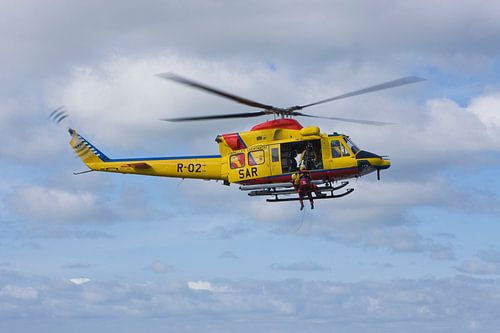 Search and rescue helicopter by Bert Meijerink
