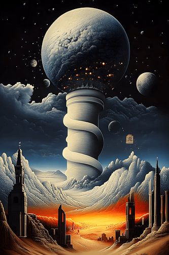 Die himmlische Spitze