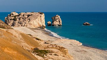 The southern coastline of Cyprus