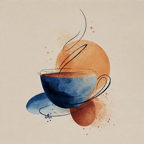 Tasse de café fumante n° 2