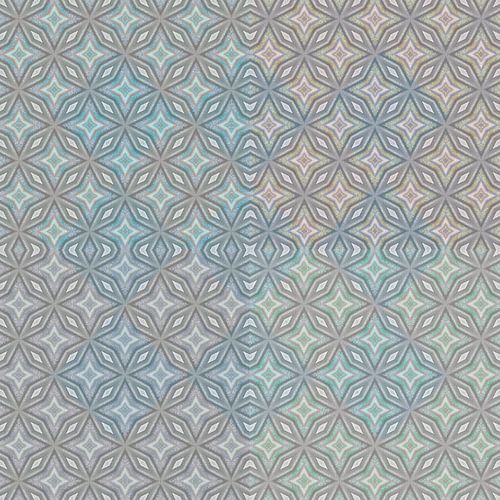 Composite, layered pattern Star