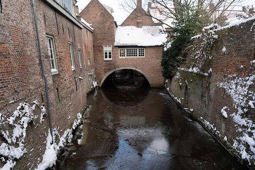 Uilenburg in 's-Hertogenbosch im Schnee