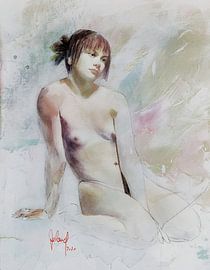 Naaktstudie van Georg Ireland