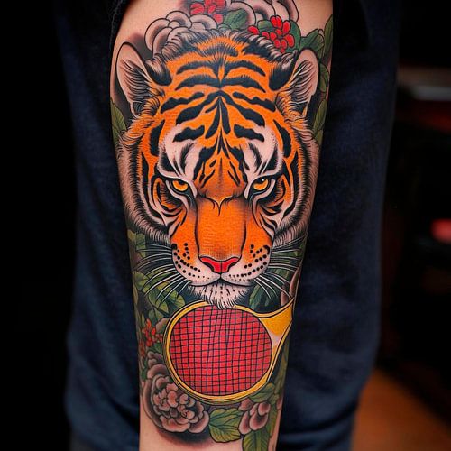 Tatouage de tigre