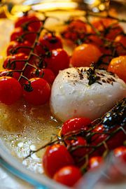 Food Art Photo Mozzarella Tomatoes by Martijn Jebbink Photography