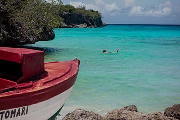 A boat and a beach by Dani Teston