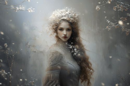 Winters portret, modern chic.