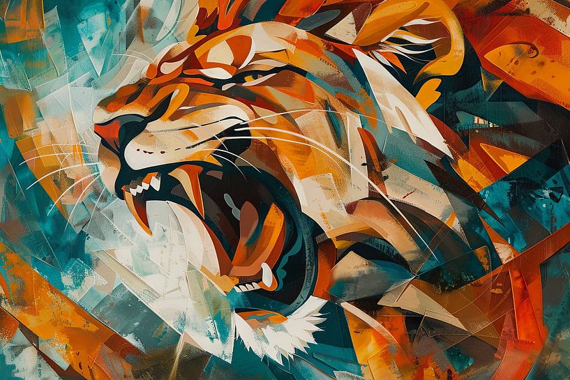 Leeuw van Poster Art Shop