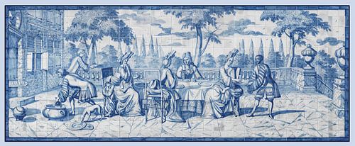 Tiled tableau - Lunchtime