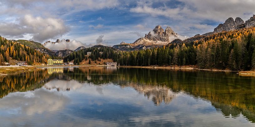Lake Misurina in the Dolomites by Achim Thomae Photography
