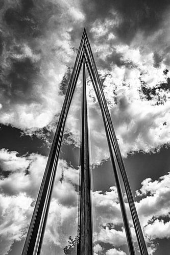 Wolkenspiegel in SW von Friedhelm Peters