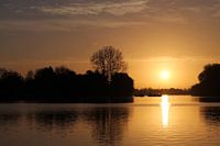 Goldener Sonnenuntergang