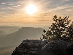 Lilienstein, Sächsische Schweiz - Festung Königstein