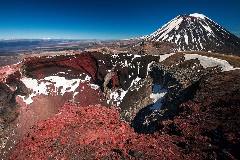 Cratère rouge, Tongariro, Nouvelle-Zélande par Martijn Smeets