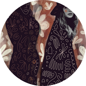 Shadow me - modern kunstwerk van Studio Gjil