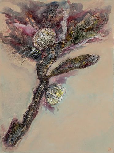 Bloom, een abstract bloemschilderij | ode aan de lente