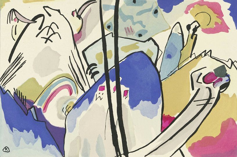 De Blauwe Ruiter, Wassily Kandinsky van Meesterlijcke Meesters