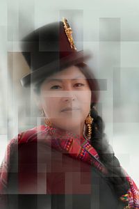 Porträt einer Frau. Bolivien. 2 von Alie Ekkelenkamp