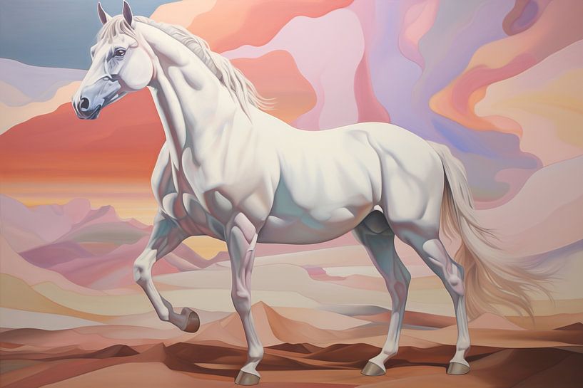 Horse Painting by Wonderful Art