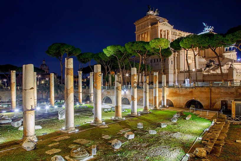 Forum romain à Rome par Anton de Zeeuw