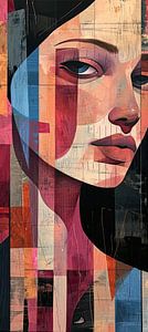 Gesichts-Collage