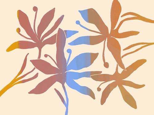 Floating Flowers by Anna Benge