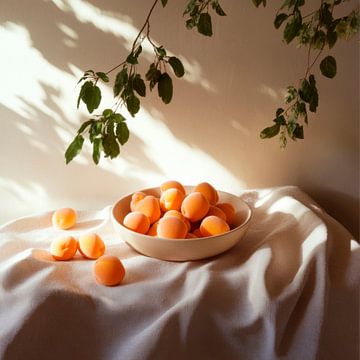 Vers fruit in het zachte licht