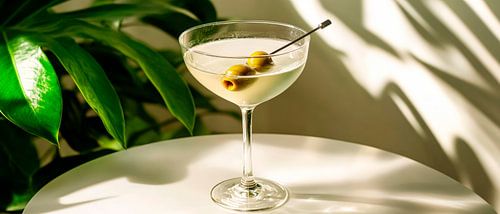 Martini met olijf
