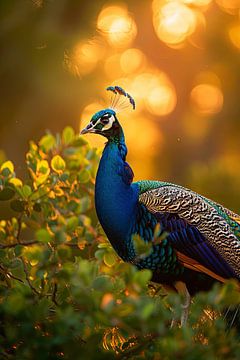 Peacock by Poster Art Shop