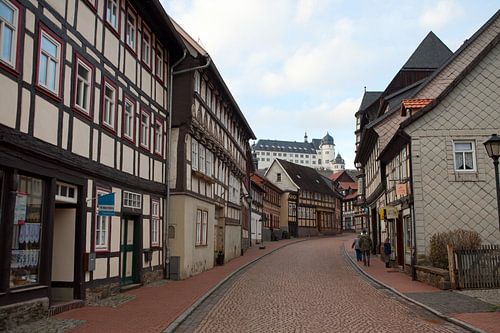 Stolberg / Harz avec vue sur le château