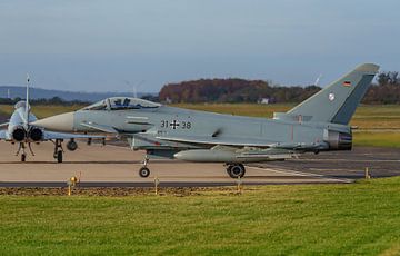 Eurofighter Typhoon van de Luftwaffe.