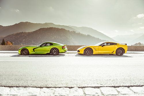 Chevrolet Corvette vs Dodge Viper by Sytse Dijkstra