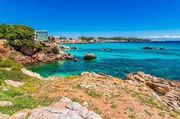 De mooie kust van Cala Rajada op het eiland Mallorca, Spanje van Alex Winter