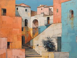 Mediterranean village by IamHomeStudio