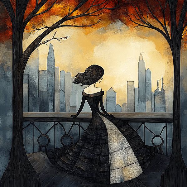 A View of the City by Karina Brouwer