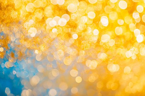 Gouden magische lichten