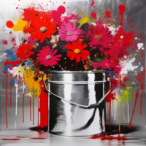 Silver Edition - We need Flower - Red