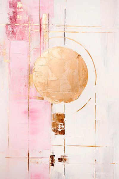 ABSTRAKTE KUNST Mittelpunkt von Melanie Viola