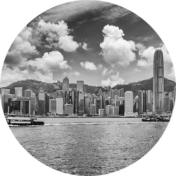 Hongkong skyline van Patrick Verheij