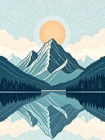 Sérénité de la montagne