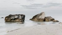 Rotsen in de zee, Italië