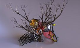 Littered tree by Norbert Barthelmess