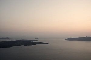 Santorin. Goldene Stunde.