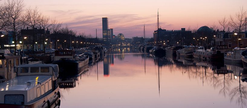 Blick auf den Achmea-Turm, Leeuwarden von Lisette Breur