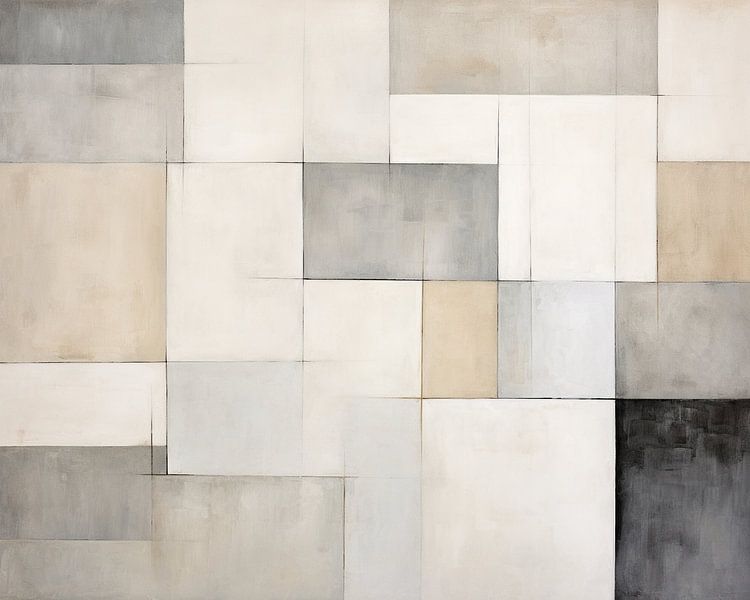 Controlled symphony of colours by Abstract Painting