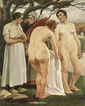 Les baigneuses, Eugène Laermans