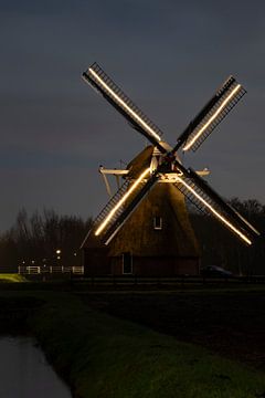 Illuminated Mill.