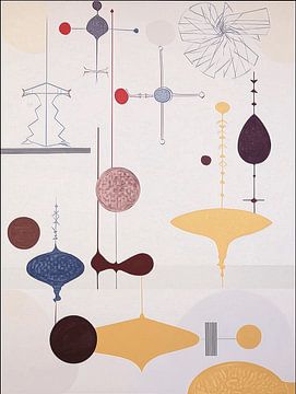 Miró trifft auf Kandinsky_17 von Artclaud